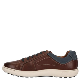 Clarks Mapstone Lace Sneaker Herre Brun
