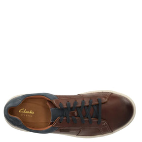 Clarks Mapstone Lace Sneaker Herre Brun