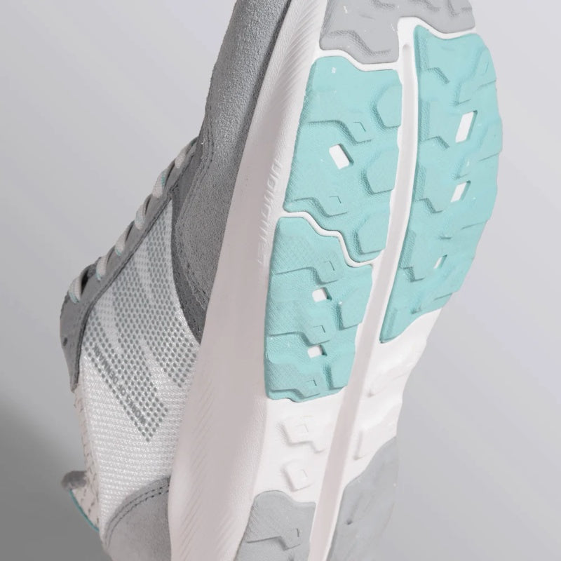 Woden Mathilde Runner Frosted Sky Sneaker Dame Hvid Grå