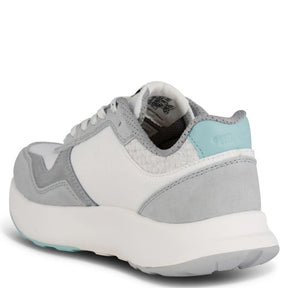 Woden Mathilde Runner Frosted Sky Sneaker Dame Hvid Grå