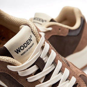 Woden Mathilde Runner sneaker dame brun