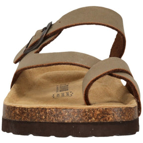 Nou Harindsburg Timber Wolf Smutter Sandal Dame Brun