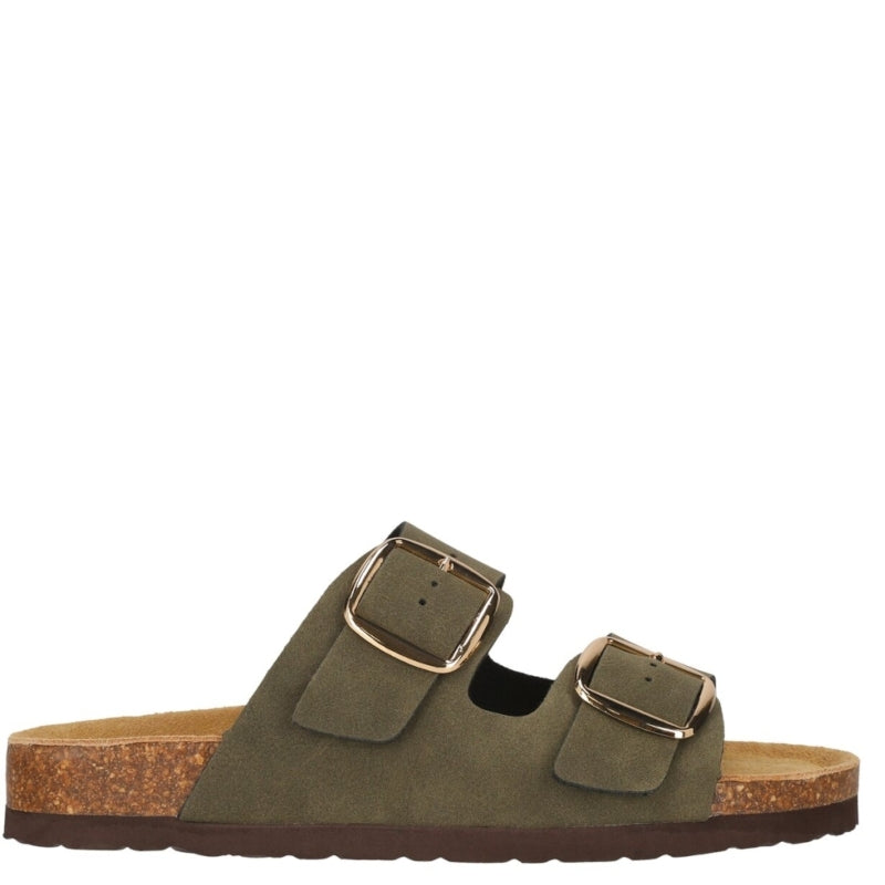 Nou Bundao Smutter Sandal Dame Grøn