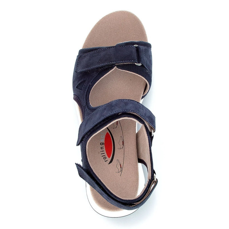 Gabor RollingSoft 889.36 Sandal Dame Blå