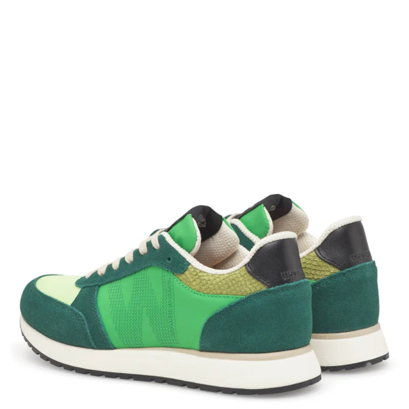 Woden Ronja Apple Green Multi Sneaker Dame Grøn