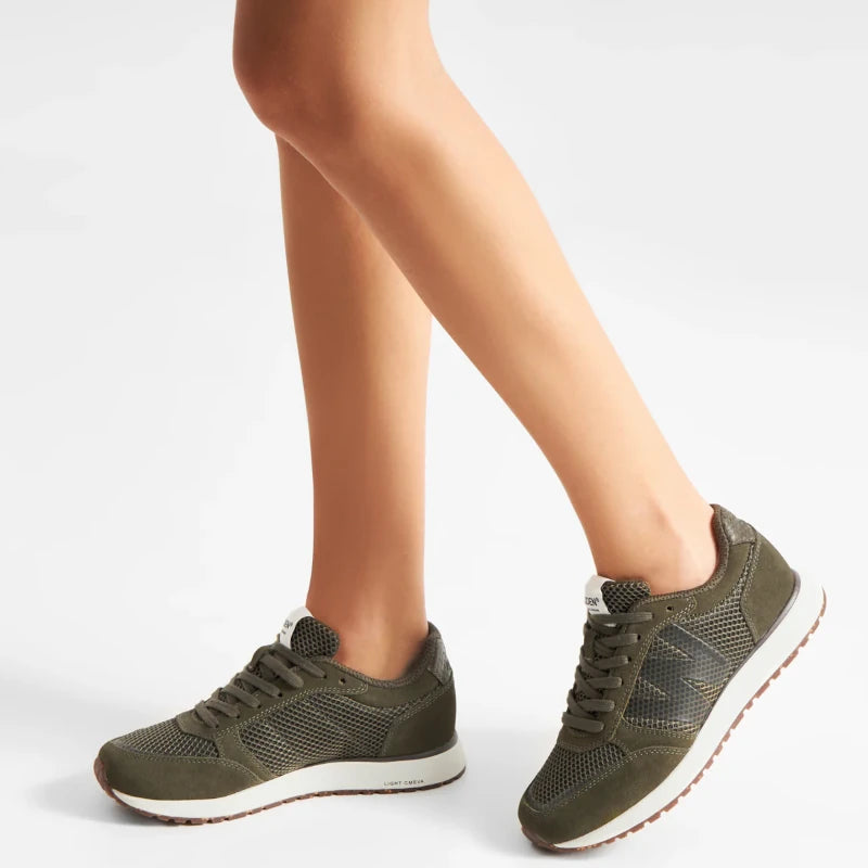 Woden Ronja Icon sneaker dame grøn