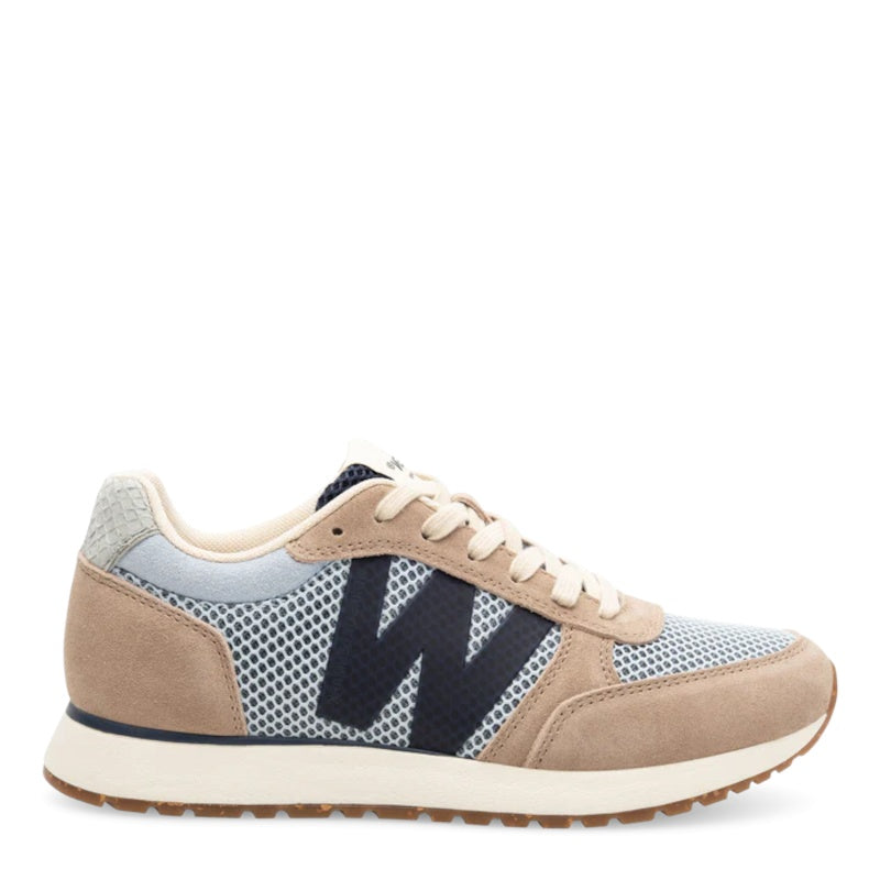 Woden Ronja Icon Moonstone Multi Sneaker Dame Grå Blå
