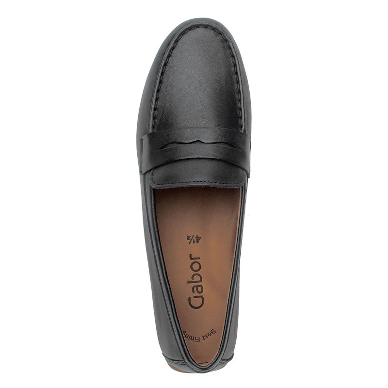 Gabor 200.27 Loafers Dame Sort