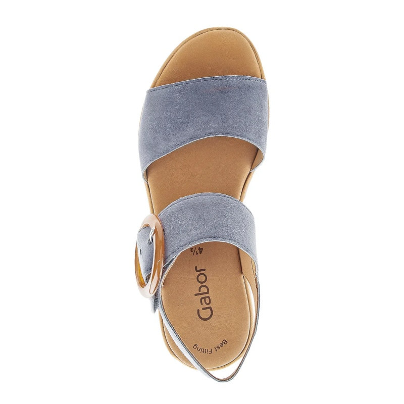 Gabor 550.18 Sandal Dame Blå