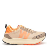 Woden Sabine Coffee Cream/Tiger Sneaker Dame Beige