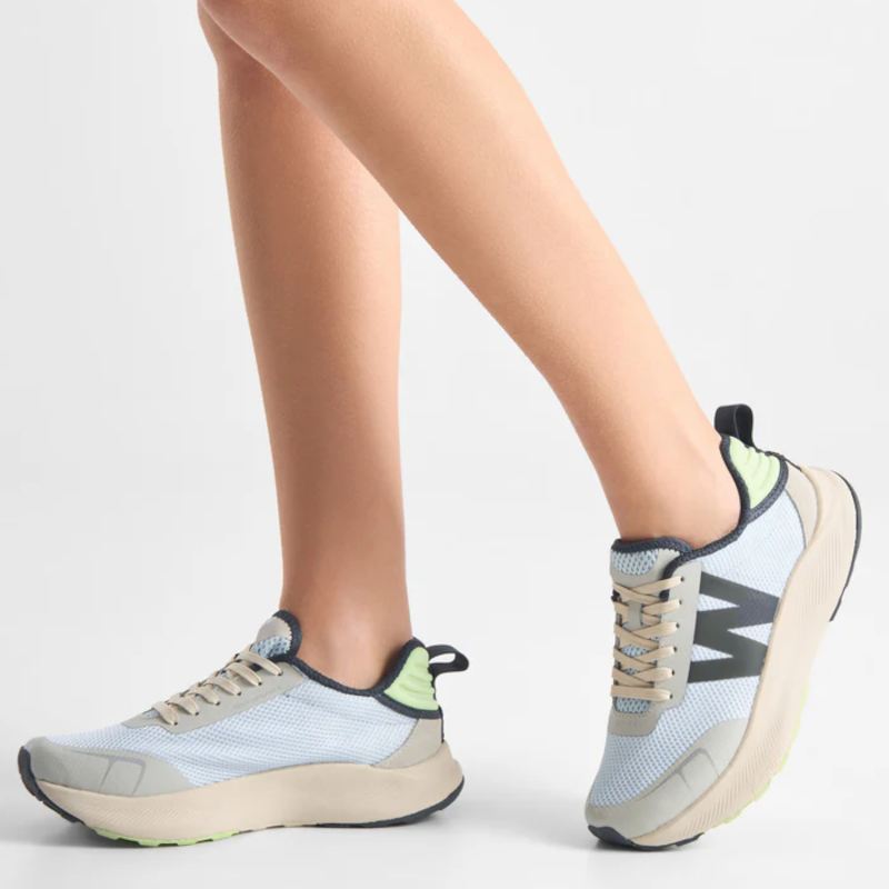 Woden Sabine Moonstone/Matcha Sneaker Dame Blå
