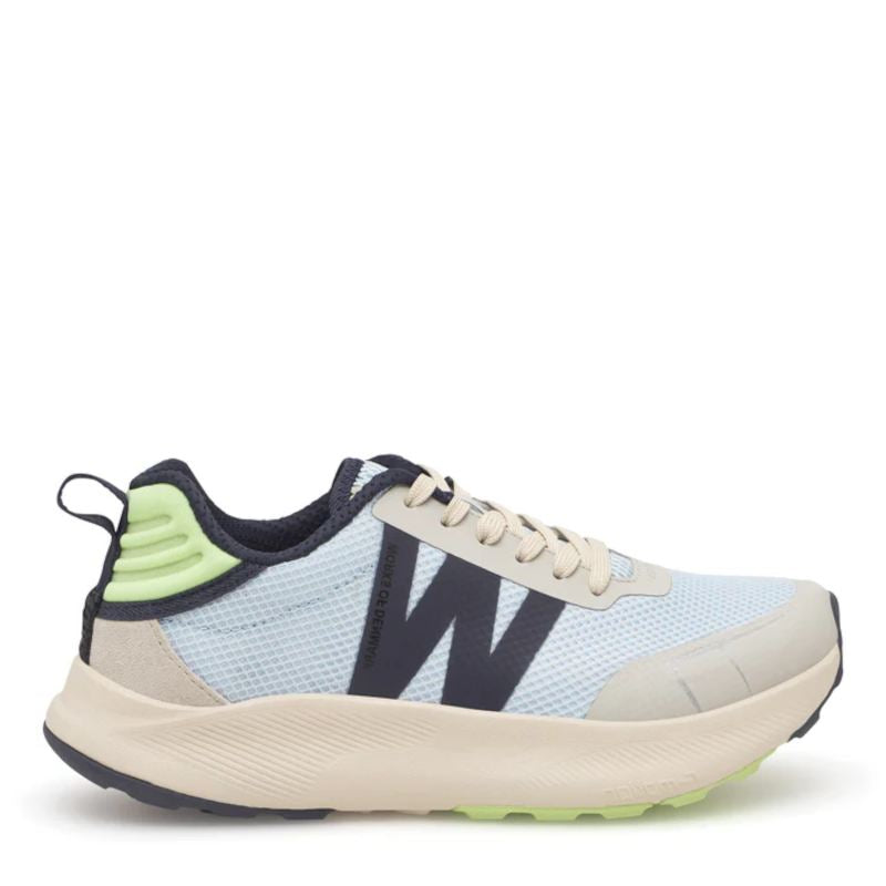 Woden Sabine Moonstone/Matcha Sneaker Dame Blå