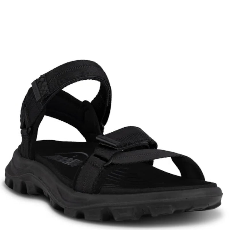 Woden Sandie Sandal Dame Sort