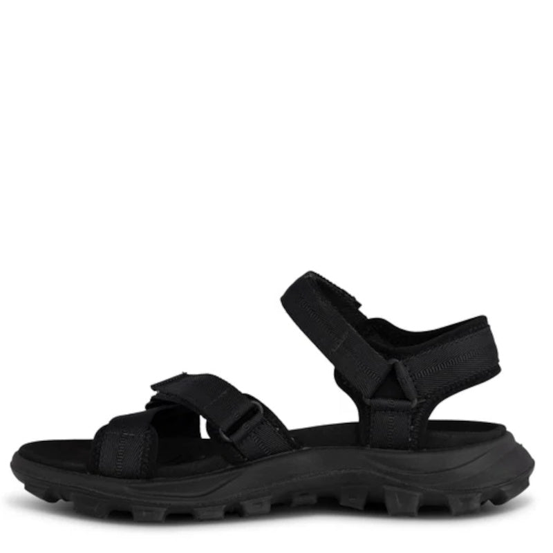 Woden Sandie Sandal Dame Sort