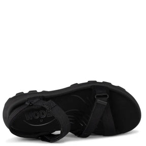 Woden Sandie Sandal Dame Sort