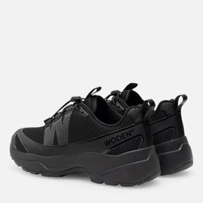 Woden Selma Waterproof Sneaker Dame Sort