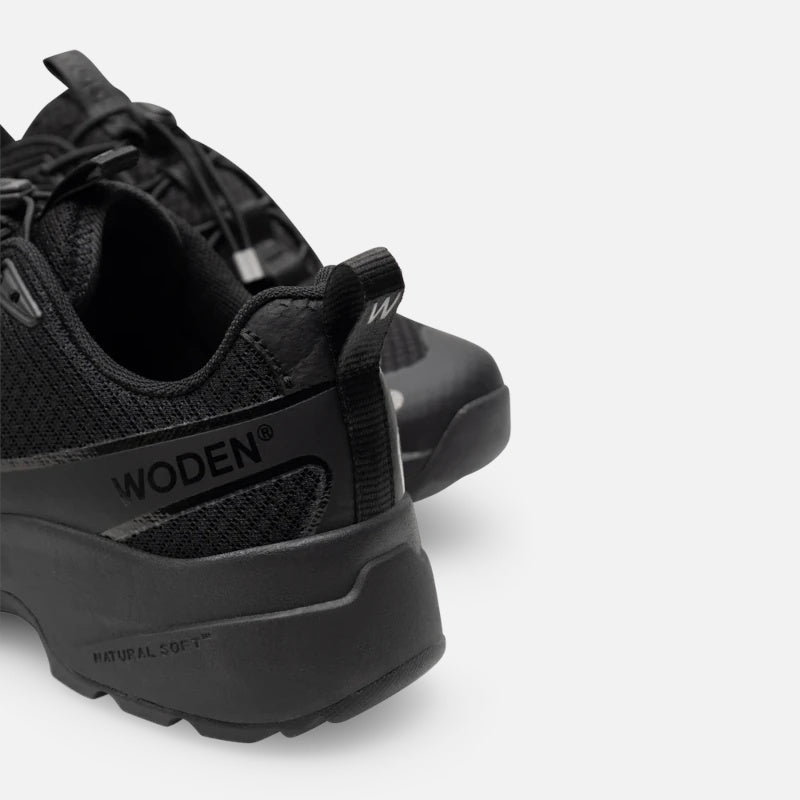 Woden Selma Waterproof Sneaker Dame Sort