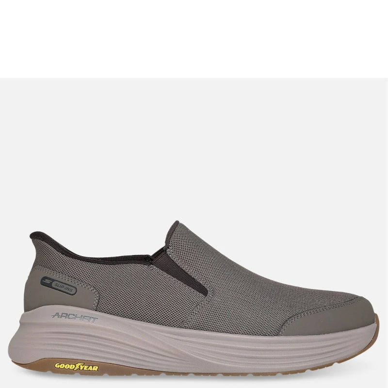 Skechers-Slip-Ins-Arch Fit GO WALK Stability 2.0 - Charles-Loafer-Herre-Grå
