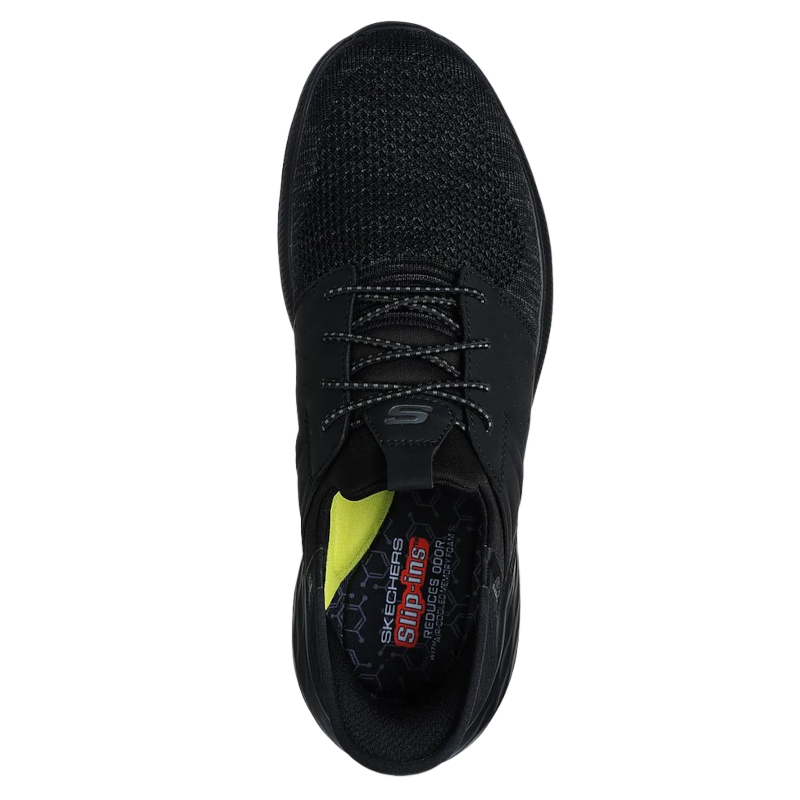 Skechers Slip-Ins Relaxed Fit Garner - Newick Sneakers Herre Sort