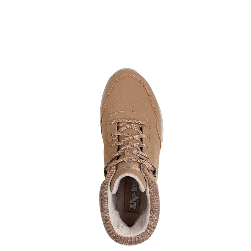 Skechers Slip-Ins Vinterstøvle On The Go Stellar Ariana Waterproof Dame Beige