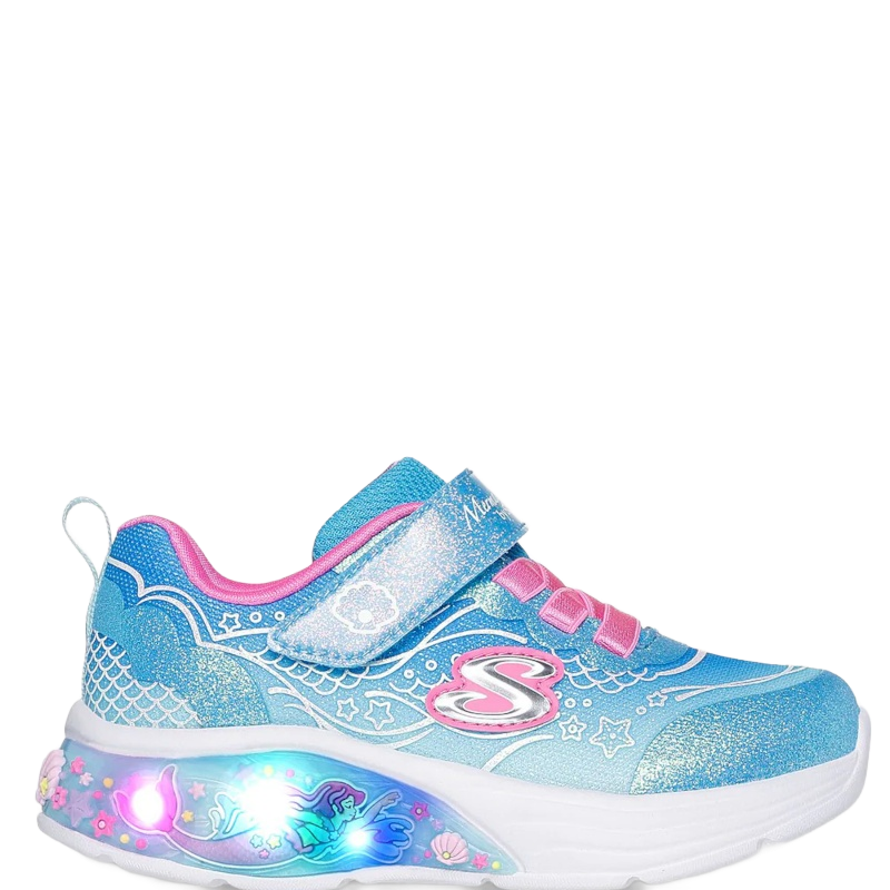 Skechers My Dreamers–Lil Mermaid Blinkesko Børn-multi