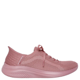 Skechers Slip‑ins sneakers er en komfortabel slip‑ins sko med strikket overdel i støvet mauve, indersål med Air‑Cooled Memory Foam® for blød støtte og fleksibel ydersål, som giver godt greb og nem bevægelse.