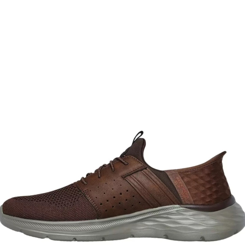 Skechers Garner – Newick Slip - Ins Sneakers Herre Brun