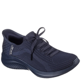 Skechers Slip-Ins Sneakers komfortable, marineblå sneakers med slip-ins design og blød memory foam-indersål.