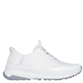 skechers slip-ins sneakers til den trendy kvinde, i hvid med snørre, skoen har en memory foam sål. designet til aktivitet og med en fantastisk comfort.
