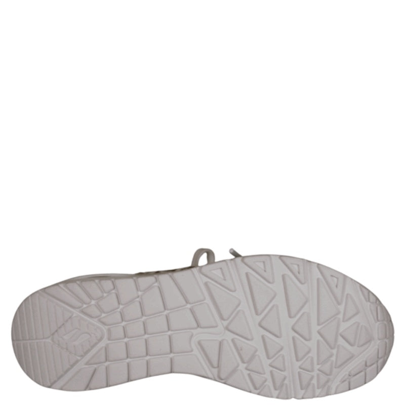 Skechers Uno - Golden - Heart Sneakers Dame Hvid