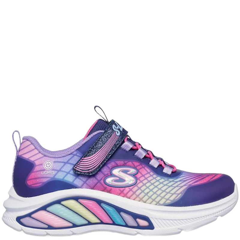 Skechers Rainbow Cruisers Blinke Sneakers Børn Multi