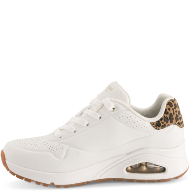 Skechers UNO - Jungle - Nite Sneakers Dame Hvid