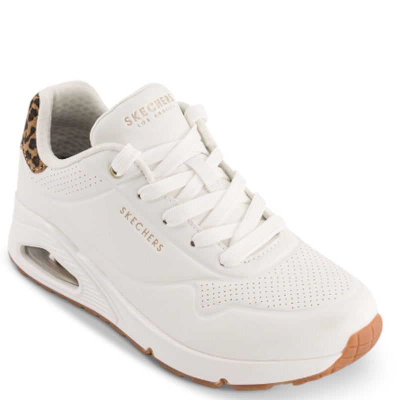 Skechers UNO - Jungle - Nite Sneakers Dame Hvid
