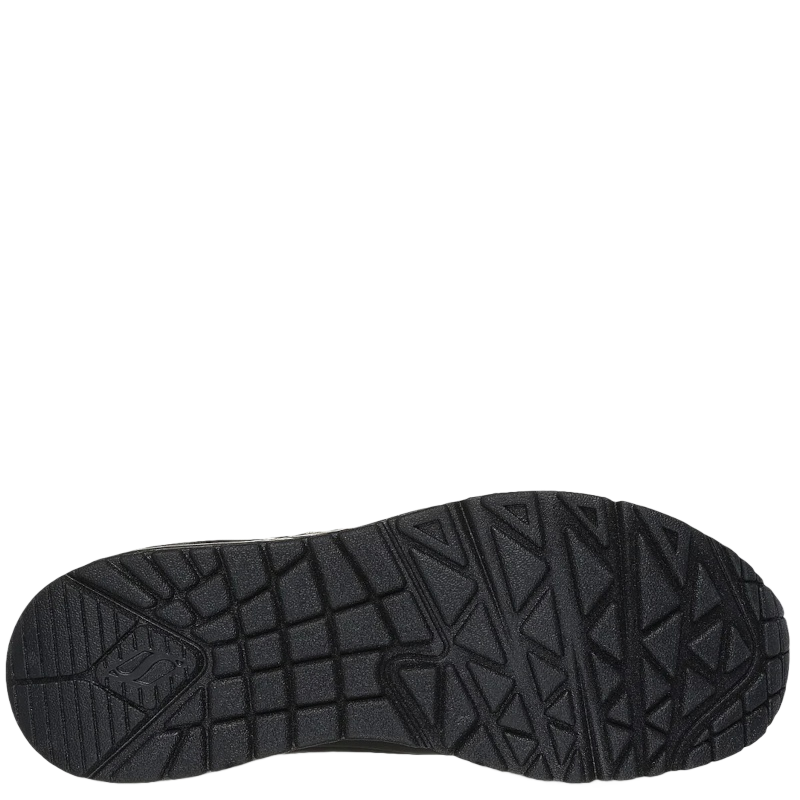 Skechers Uno Golden Hearts Sneakers Dame Sort