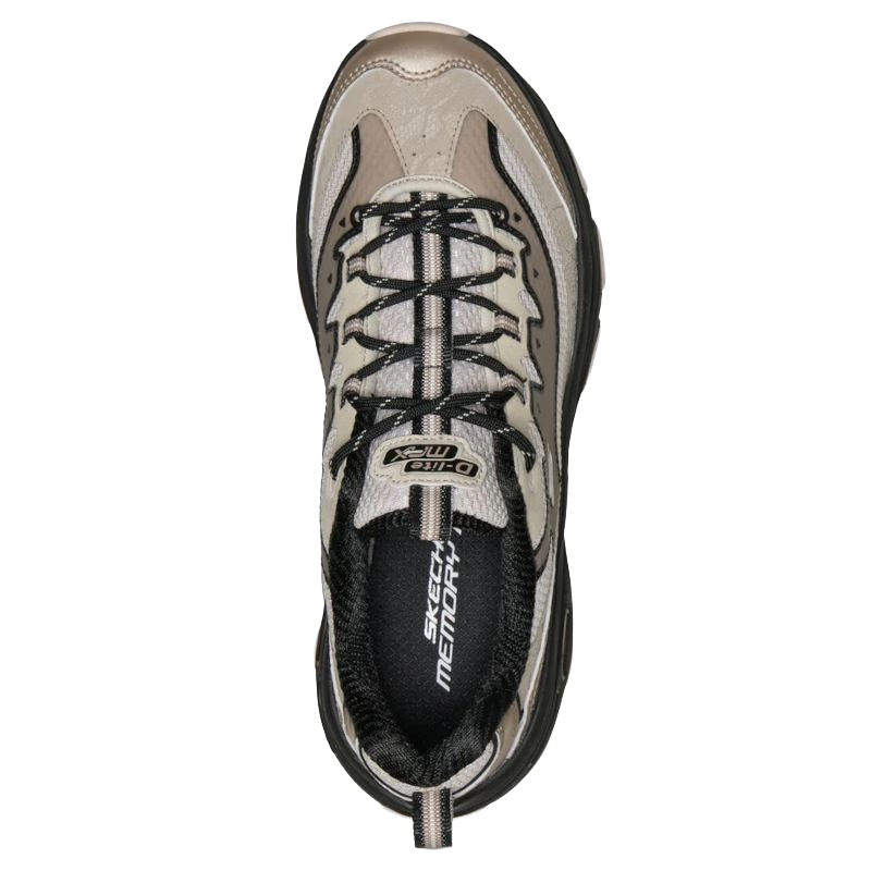 Skechers D'Lite Max Sneaker Dame Beige