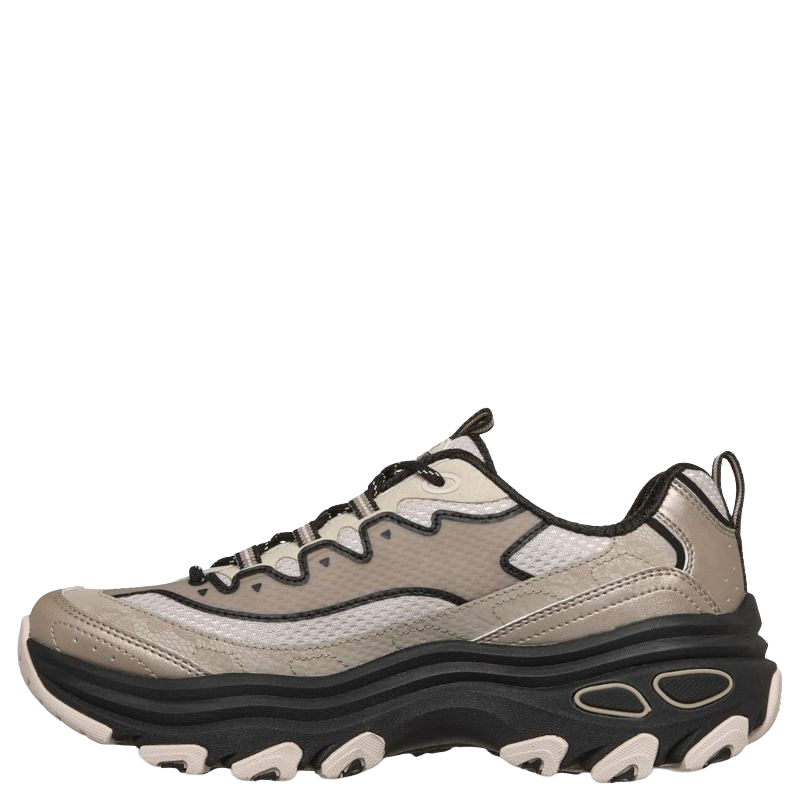 Skechers D'Lite Max Sneaker Dame Beige