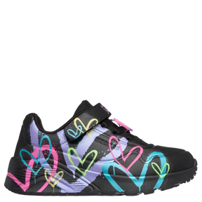Skechers JGoldcrown: Uno Lite Heart Status Sneaker Børn Sort