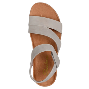 Skechers Lifted Comfort Sandal Dame Beige