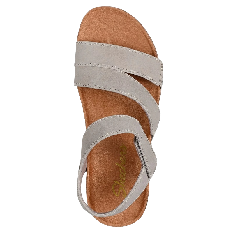 Skechers Lifted Comfort Sandal Dame Beige
