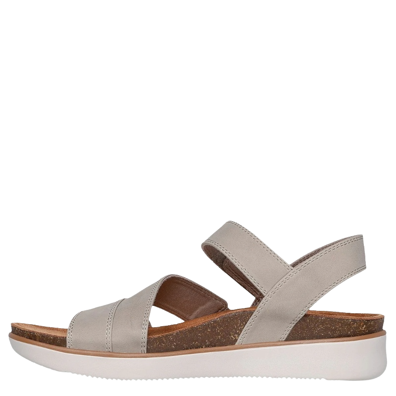 Skechers Lifted Comfort Sandal Dame Beige