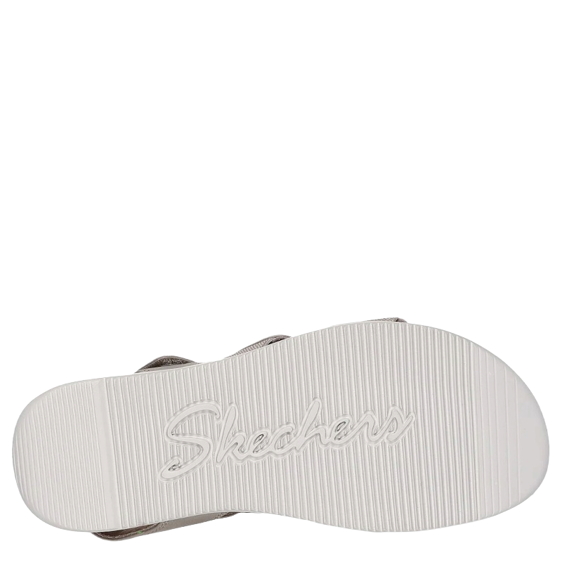 Skechers Lifted Comfort Sandal Dame Beige