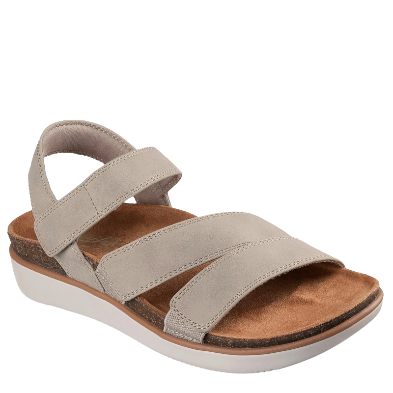 Skechers Lifted Comfort Sandal Dame Beige