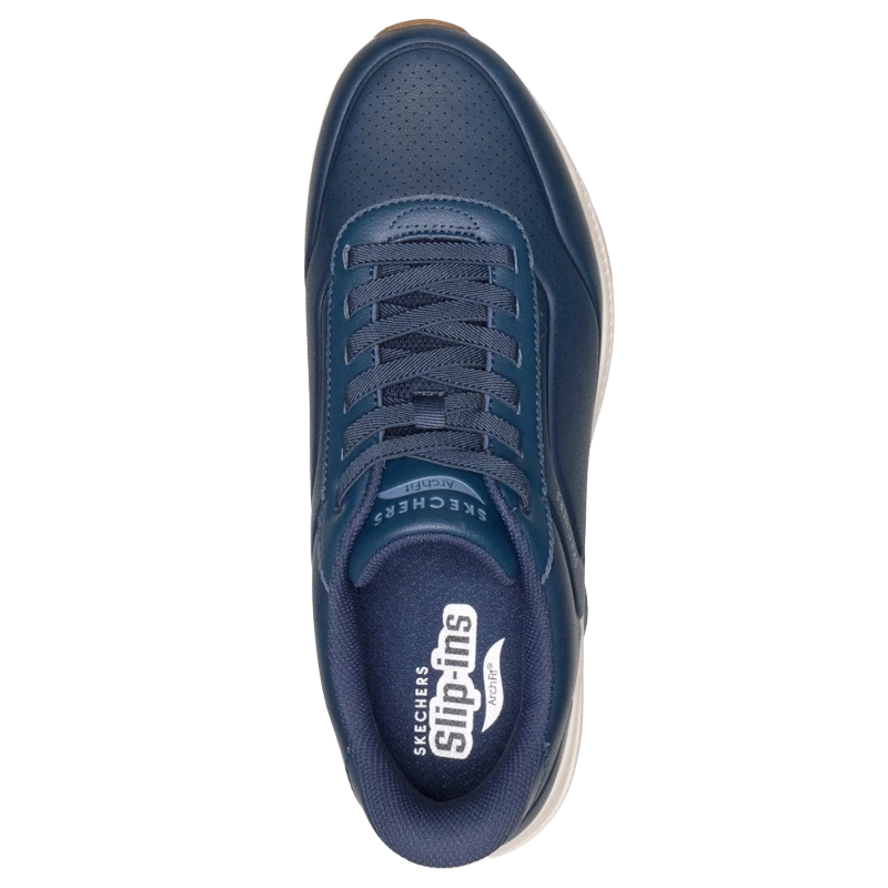 Skechers Relaxed Fit: Arch Fit UNO Relaxing On Air Sneaker Herre Blå