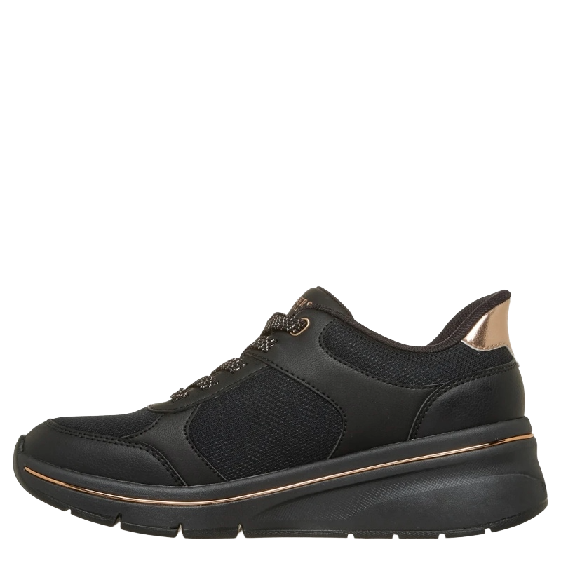 Skechers Slip-In: Billion Flex Livin' Lush Sneaker Dame Sort