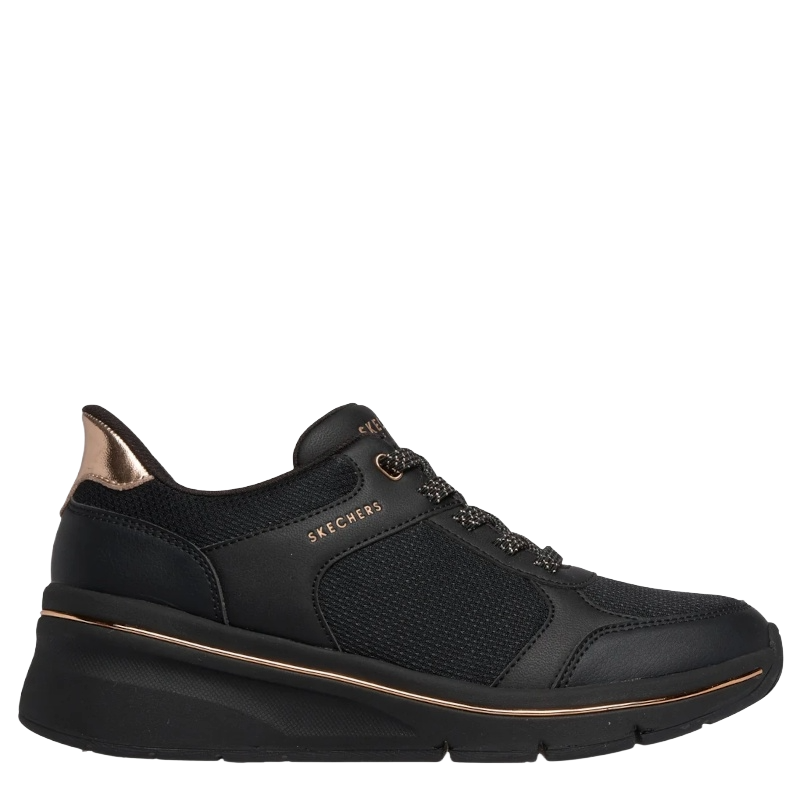 Skechers Slip-In: Billion Flex Livin' Lush Sneaker Dame Sort