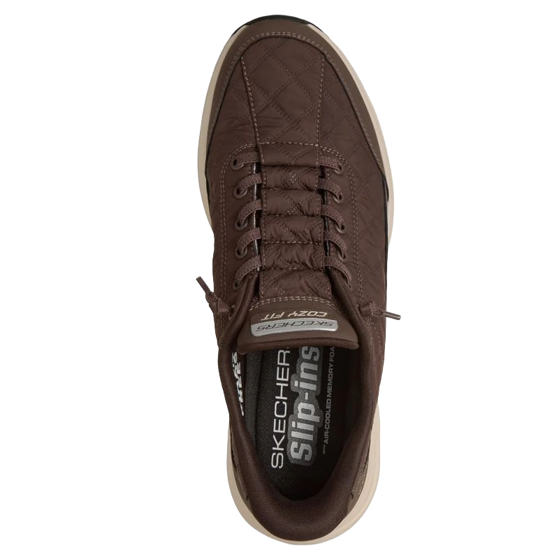 Skechers Slip-Ins: Contour Foam - Cozy Fit Sneaker Herre Brun
