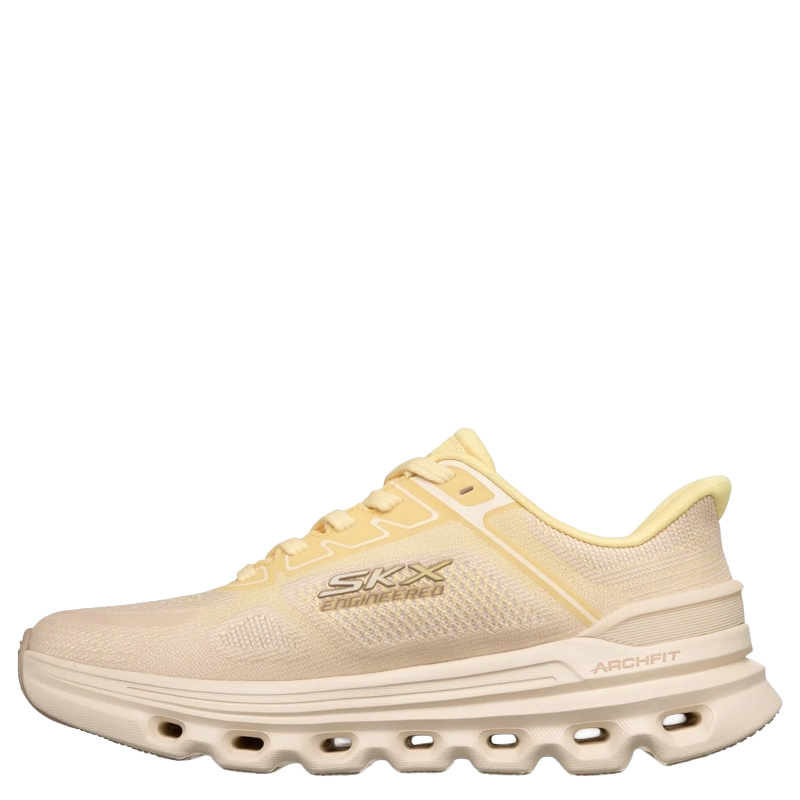 Skechers Slip-Ins: Go Run Glide-Step Arch Fit Sneaker Dame Gul