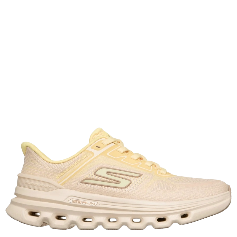 Skechers Slip-Ins: Go Run Glide-Step Arch Fit Sneaker Dame Gul