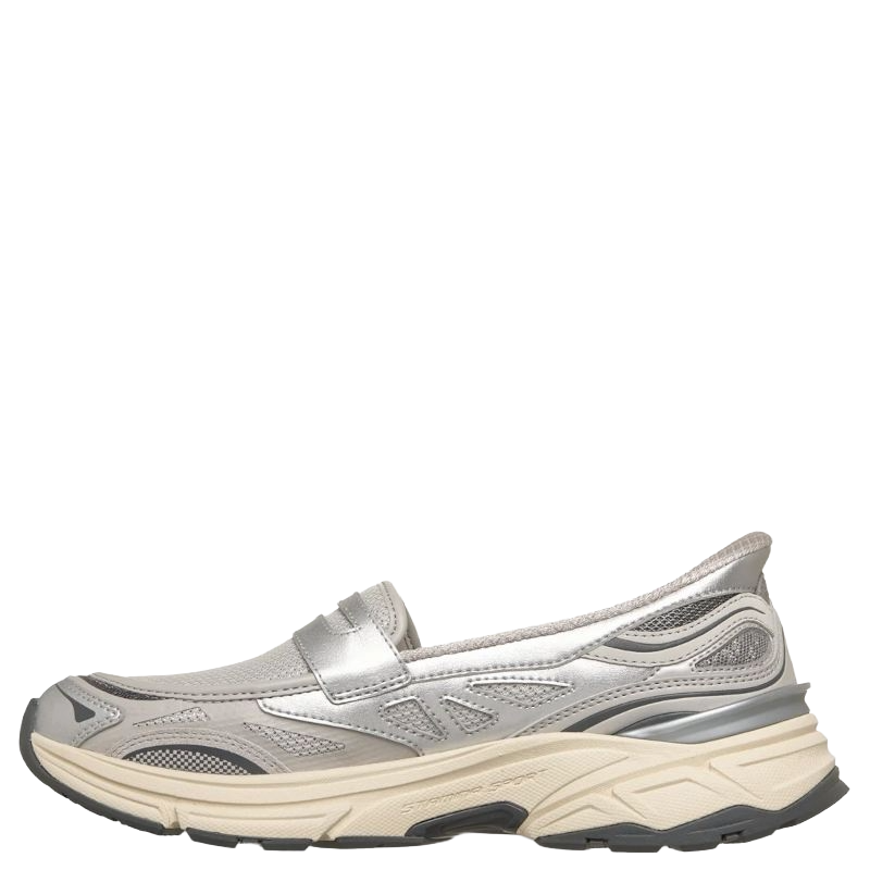 Skechers Slip-Ins: Stamina Sport - Instant Icon Loafer Dame Sølv Grå