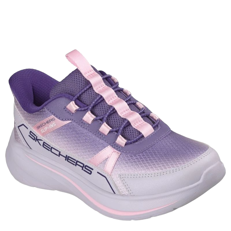 Skechers Slip-Ins: Wave 92 - Sparkle Sprint Sneaker Børn Lilla